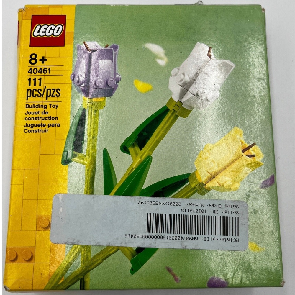 LEGO Tulips 40461 Botanical Decor Building Set 111 Pieces - Picture 2 of 3